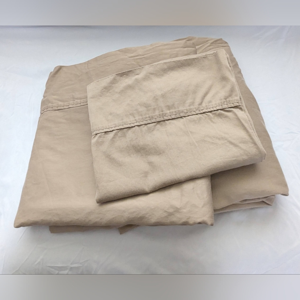 Under the Canopy Organic Sateen 3- Piece Twin Sheet Set